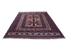 Load image into Gallery viewer, Pakistani Carpet Maroon &amp; White
