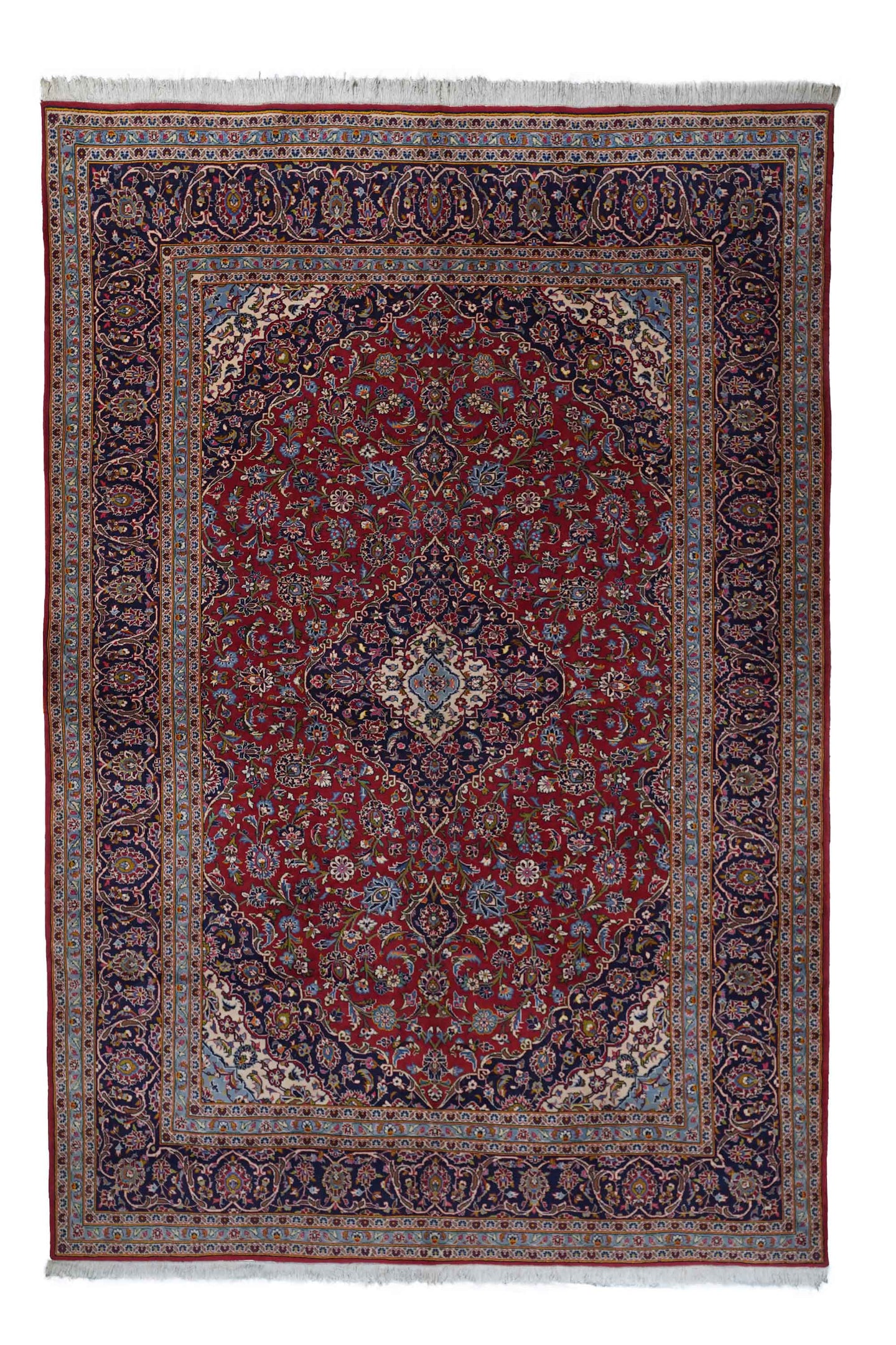 Persian Kashan Red & Blue