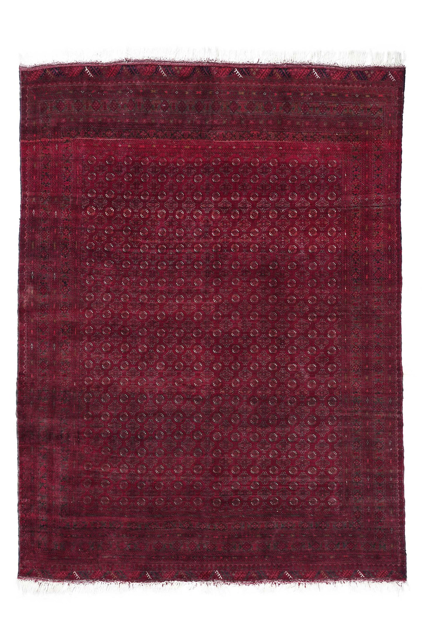 Afghani Bokhara Red & Maroon