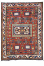 Load image into Gallery viewer, Persian Carpet Brown &amp; Blue
