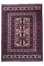 Load image into Gallery viewer, Pakistani Carpet Maroon &amp; White
