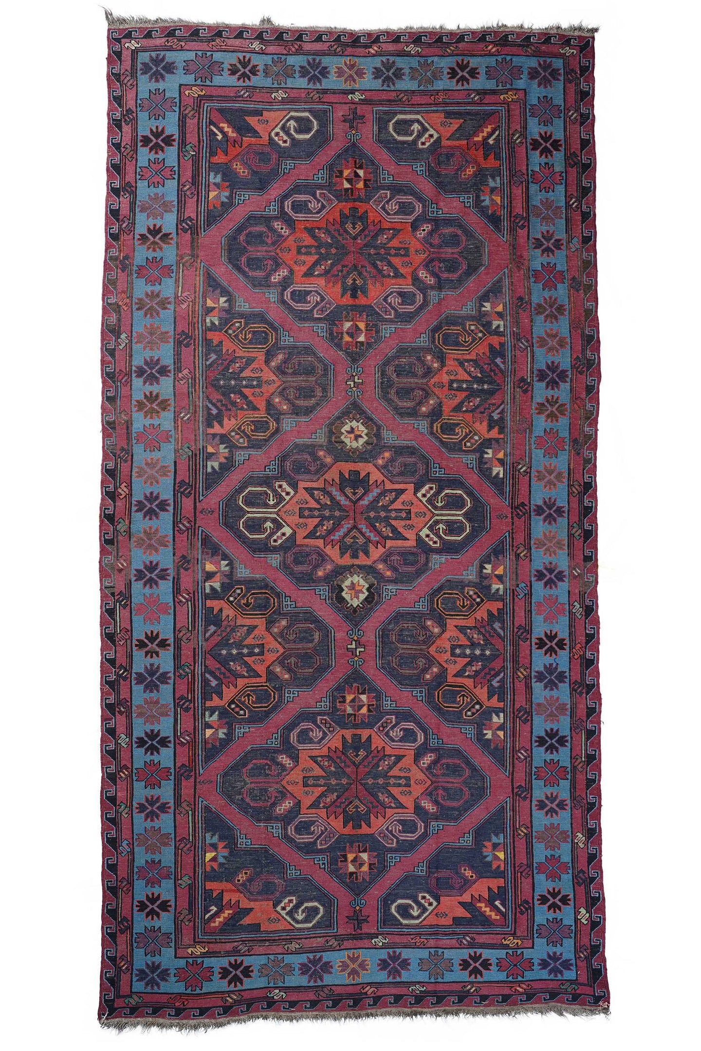 Balochi Carpet Blue Black & Red